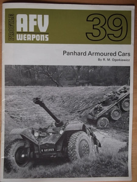 AFV PROFILES Books 39. PANHARD ARMOURED CARS